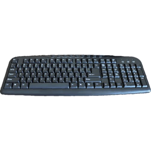 Connect Xl Tastatura sa multimedijalnim tipkama, USB, crna boja &ndash; CXL-K200 Cijene