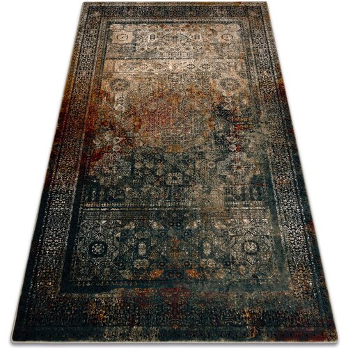 RugsX Preproge Preproga volna OMEGA MAMLUK Rozeta vintage smaragd 200x300 cm Zelena Cene