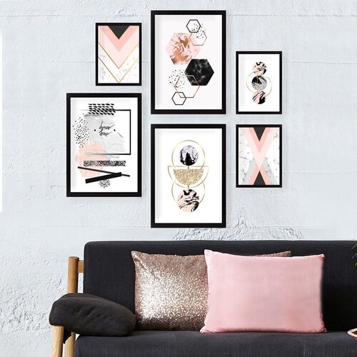 Wallity Set Slika SET_008, 6 Delova Cene