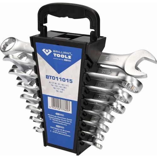 Brilliant tools 426111 Combination Wrench Set 15 pcs Cene