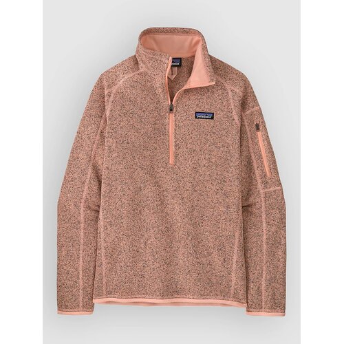 Patagonia Better Sweater 1/4 Half-Zip Fleece Sweater peach sherbet Cene
