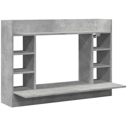 Maison Chic Stenska Pisalna miza - pisarniška miza - Računalniška miza betonsko siva 105x48x75 cm inženirski les, (21785640) Cene