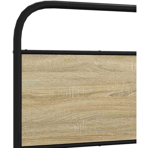 vidaXL Okvir kreveta bez madraca boja hrasta sonome 75 x 190 cm drveni Cene