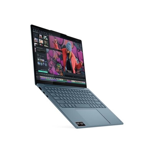 Lenovo Prenosnik Yoga Slim 7 z AMD Ryzen AI 7 350, 14-palčnim WUXGA OLED zaslonom, 16 GB RAM, 1 TB, UMA grafiko, Windows 11 Home (W11H), v barvi Tidal Teal, 2-letna garancija. Cene