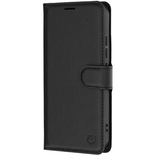 Techsuit Leather Folio preklopna maska za Xiaomi 17 &amp;ndash; crna Slike
