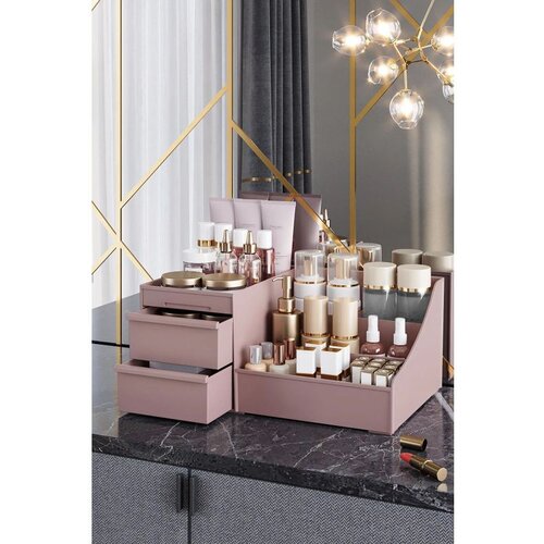 WALLXPERT elegance - rose gold rose gold make-up organizer Cene