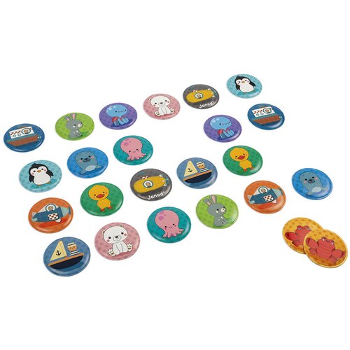 Janod Bath Memory Memory za u kadu Animals 2 y+ 24 kom Slike