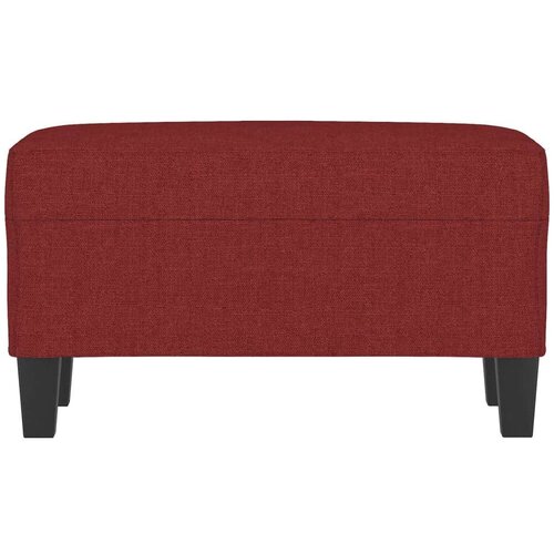  Klupa Crvena boja vina 70 x 35 x 41 cm od tkanine - boja crnog vina 70 x 35 x 41 cm Slike