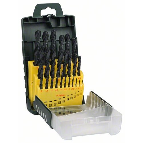 Bosch 25-delni set HSS-R burgija za metal 2607017153 Slike