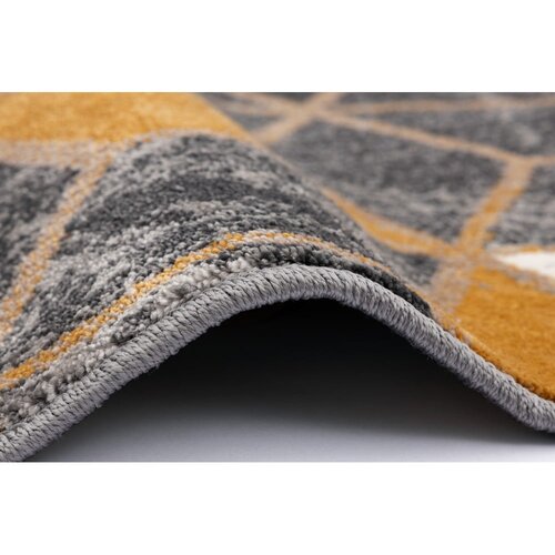 FD Oker rumena/siva preproga 160x230 cm Soft &amp;ndash; Slike