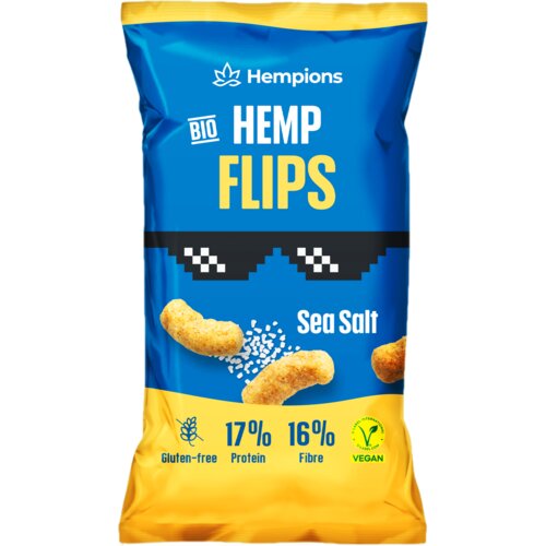 BIO Hemp Flips Sea Salt - 70 g Slike