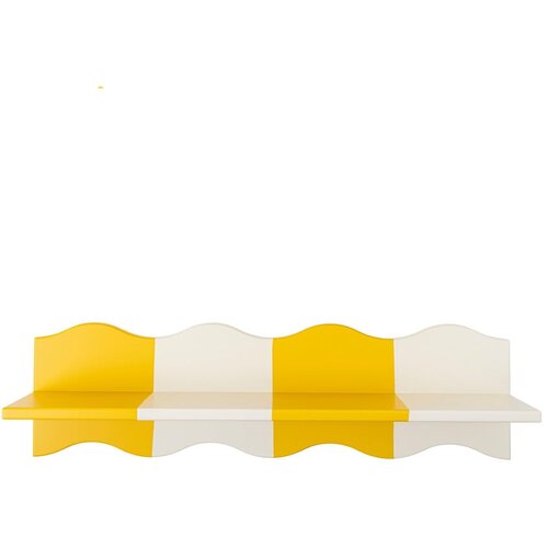Bloomingville Mini Žuta /bijela dječja polica 80 cm Bubbi &ndash; Cijene