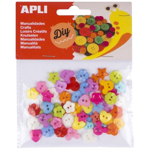Apli Plastično Dugme U Boji Pk60 16835 Slike
