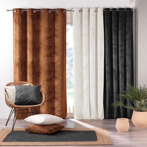 Douceur d int&amp;eacute;rieur Krem zavjesa od samta 140x240 cm Analia &amp;ndash; Slike