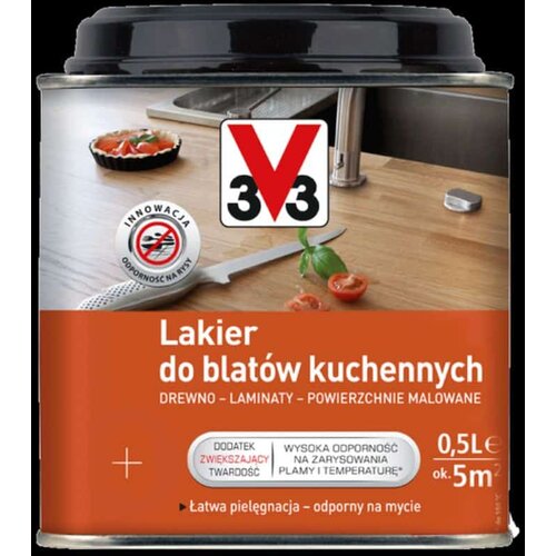  V33 Lak za radne ploče 0,5 L Slike