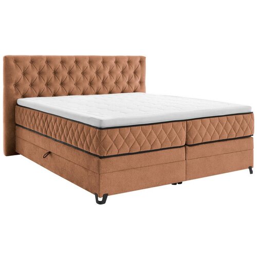 Modern Living Postelja Boxspring Carmen, Barva Lešnika, 180x200 Cene