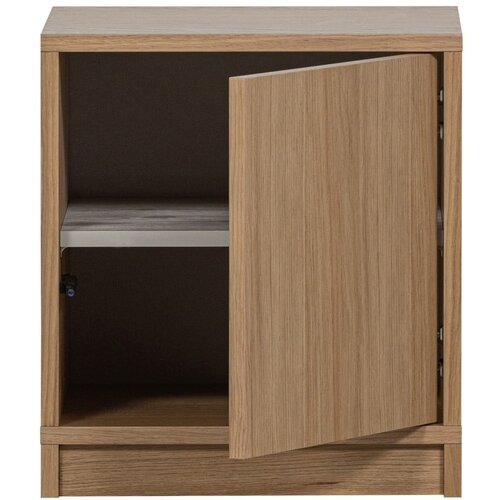 Vtwonen Modularna knjižna polica v hrastovem dekorju v naravni barvi 227x243 cm Modulair &amp;ndash; Slike