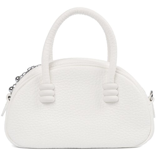 Shelvt Small handbag with a strap white Cene