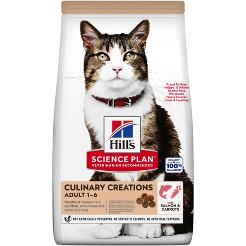HILL'S SCIENCE Plan Adult Culinary Creations losos & korenje - 1,5 kg Cijene