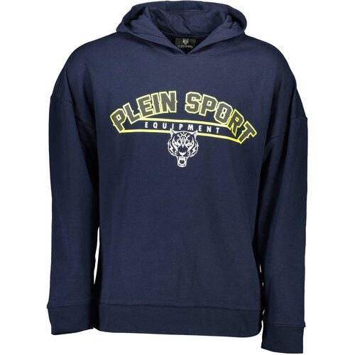 Plein Sport SWEATSHIRT WITHOUT ZIP MAN BLUE Slike