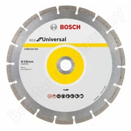 Bosch Dijamantna rezna ploča Eco for Universal (Promjer rezne ploče: 230 mm)