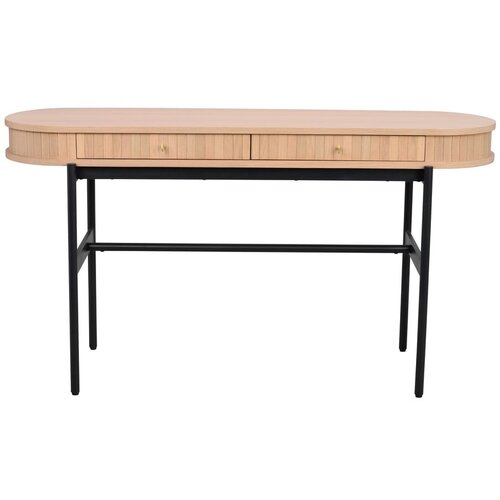 Rowico Konzolni stol u dekoru hrasta u prirodnoj boji 142x47 cm Haddington - Cijene