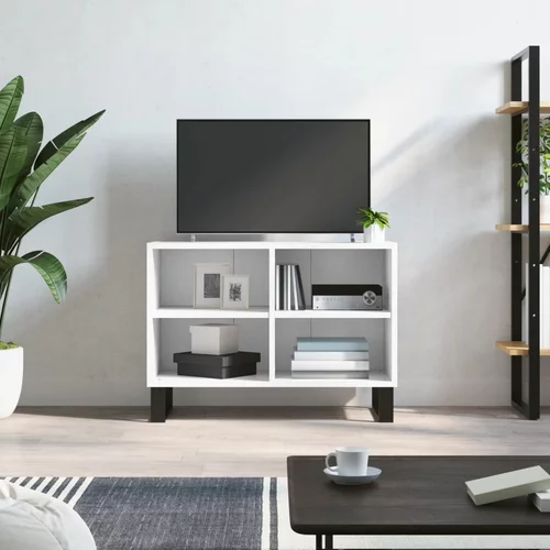 TV ormarić bijeli 69,5 x 30 x 50 cm od konstruiranog drva
