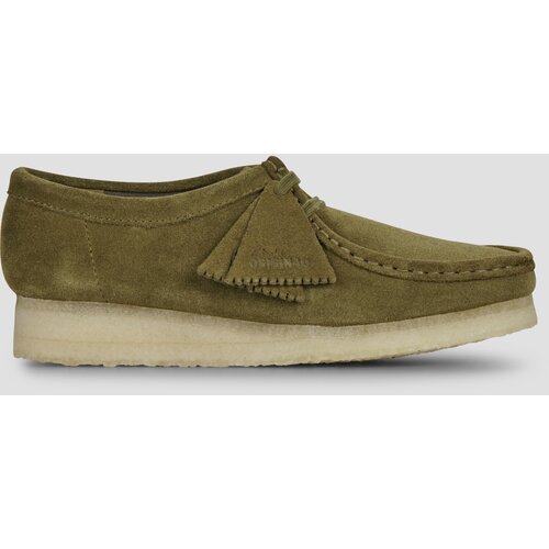 Clarks Originals Čevlji Derby Wallabee Zelena Slike