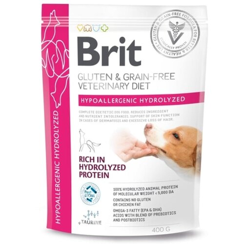 Brit veterinary diet Brit GF Veterinarska dieta za pse - Hypoallergenic Hydrolyzed 400 g Cene