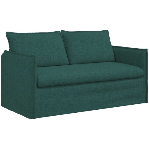  Set sofe 2 pcs Tamnozelena 156 x 82 x 85 cm Tkanina Slike