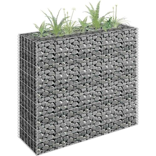  Gabionska sadilica od pocinčanog čelika 90 x 30 x 90 cm Cijene