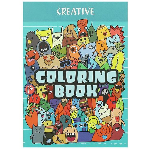 Creative Pobarvanka mini Monsters, 16 listov Cene