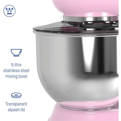 Westinghouse Retro Pink samostojeći mikser Cijene