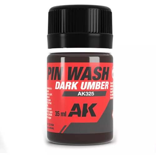 AK Interactive Dark Umber PIN WASH 35ml Cene