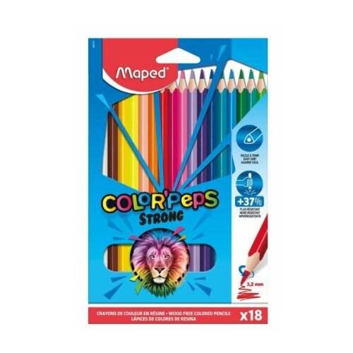 Maped strong 1/18 862718 Drvene bojice ( 80326 ) Slike