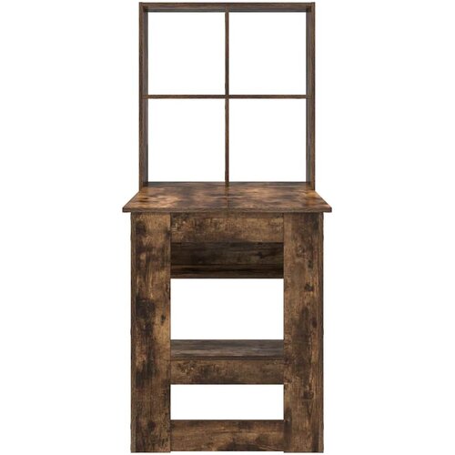  Stol Dimljeni hrast 122 x 67 x 145 cm Konstruirano drvo Slike