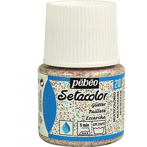 PEBEO Boja za tekstil Setacolor Glitter 45 ml Multicolored Slike