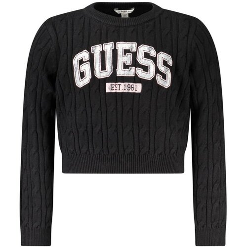 Guess Jeans crni džemper za djevojčice Cene