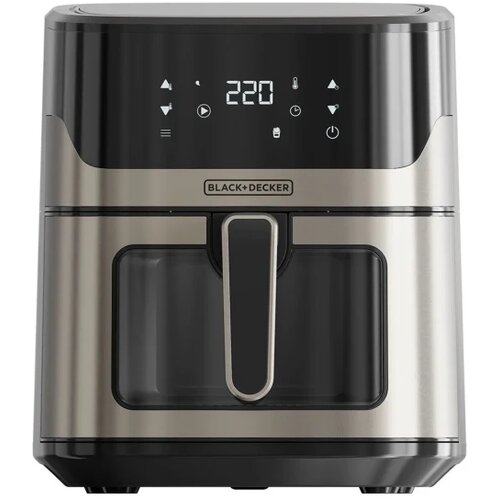 Black & Decker Friteza na Zrak Black &amp Decker BXAF6500E Crna Srebrna 1600 W 6 5 L Cene