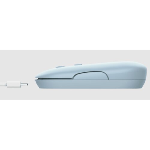 Trust Puck wireless punjivimi&amp;scaron;, ultra-thin, silent, plaviDPI 800-1600, obje ruke, 4 tipke Slike
