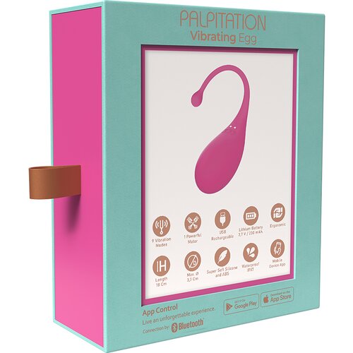 Adrien Lastic Palpitation Vibrating Egg Pink Slike