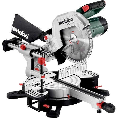 Metabo kgs 254 m, 613254000 preklopna i nagibna kružna testera sa kliznom funkcijom, 254mm Slike