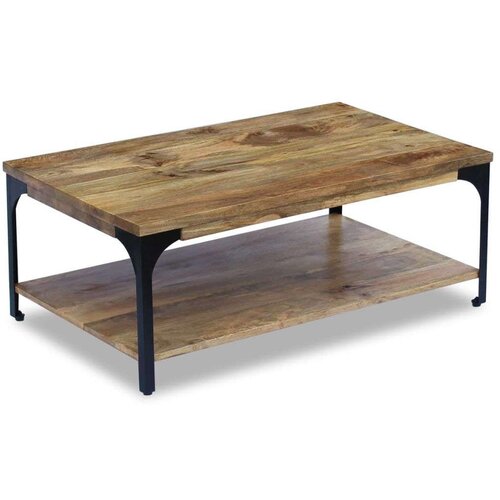 Klubska mizica iz mangovega lesa 100x60x38 cm Cene