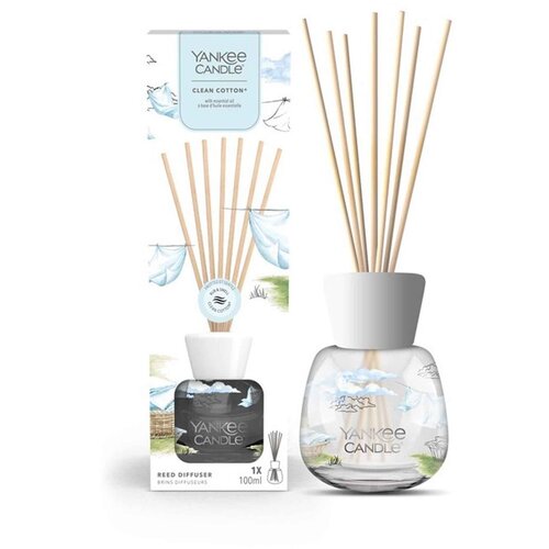 Yankee Candle Clean Cotton aroma difuzor s polnilom 100 ml Slike