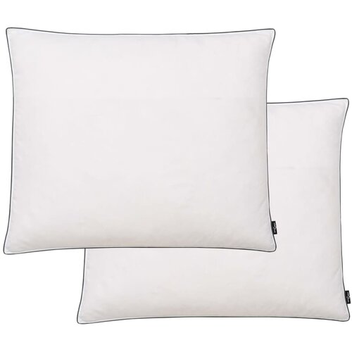 VidaXL Vzglavnik 2 kosa s polnilom iz puha/perja 70x60 cm bele barve, (20707716) Slike