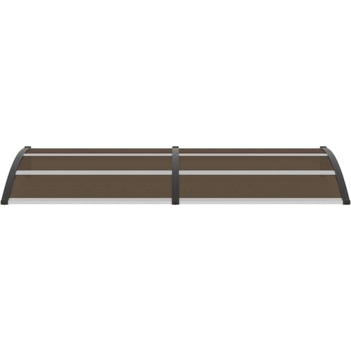 VidaXL Nadstre&amp;scaron;nica za vrata crna 240 x 100 cm PC Slike