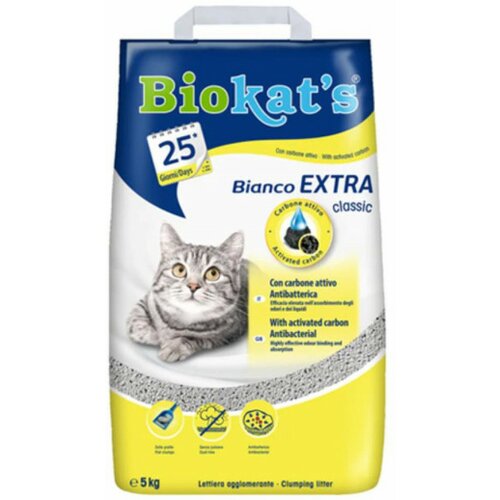  BIOKAT’S bianco extra classic posip za macke 5 kg Cene