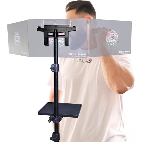 LIPFISBARBERSHOP nastavljiv stativ z adapterjem za 360&deg; ogledalo odprta embalaža Cene