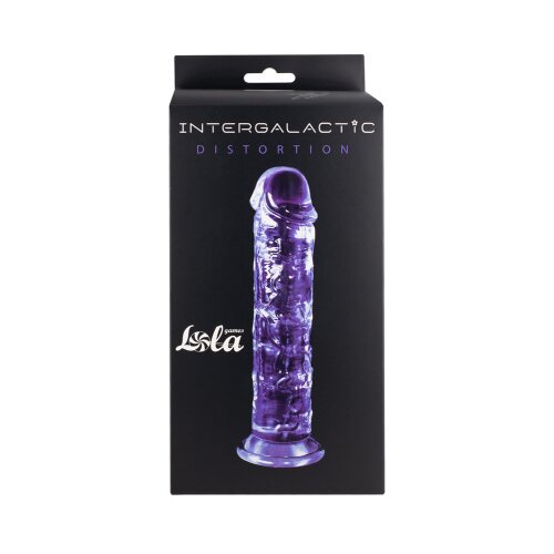 Lola games Dildo Intergalactic Distortion Purple Cene