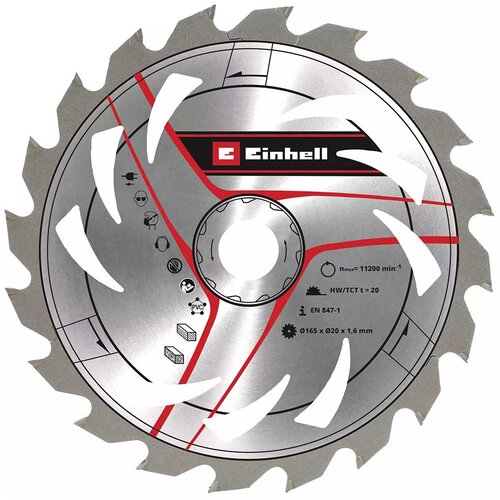 Einhell List testere 165x20x1,6mm T20 Cene
